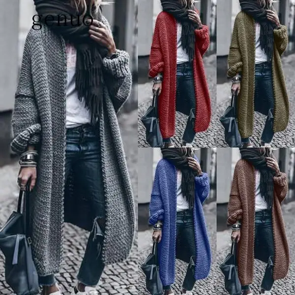 Dark Gray Long Sleeve Thick Line Knit Loose Plus Woman Sweater Cardigan Jacket Casual Fashion 2020 Winter Coat New
Dark Gray Long Sleeve Thick Line Knit Loose Plus Woman Sweater Cardigan Jacket Casual Fashion 2020 Winter Coat New