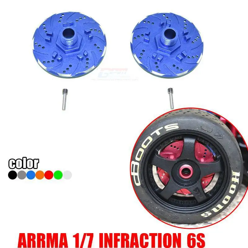 ARRMA 1/7 INFRACTION 6S thickened 6MM dragon claw type hexagon simulation brake disc/adapter AR310447
ARRMA 1/7 INFRACTION 6S thickened 6MM dragon claw type hexagon simulation brake disc/adapter AR310447