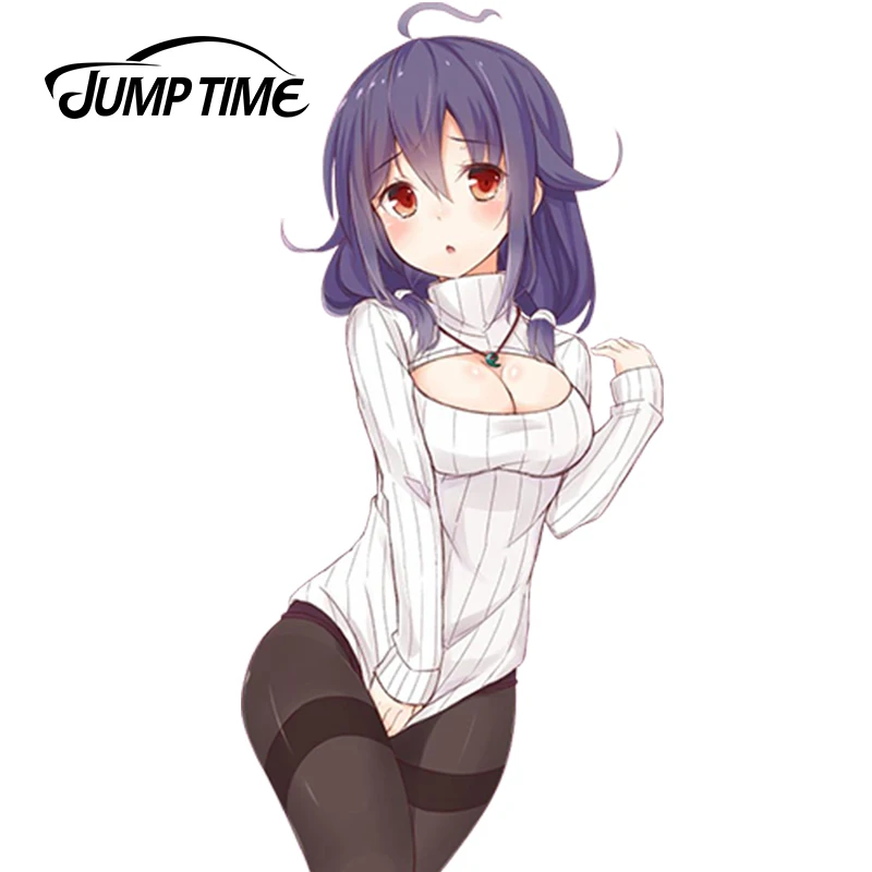 Привлекательная Автомобильная наклейка JumpTime 13 см x 6 3 Kantai Collection аниме Girl Beauty Taigei