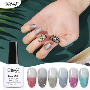 Elite99 10ml Silver Shimmer Temperature Color Change Gel Nail Polish Soak Off UV LED Nail Varnish Hybrid Nail Art Gel Polish
Elite99 10ml Silver Shimmer Temperature Color Change Gel Nail Polish Soak Off UV LED Nail Varnish Hybrid Nail Art Gel Polish