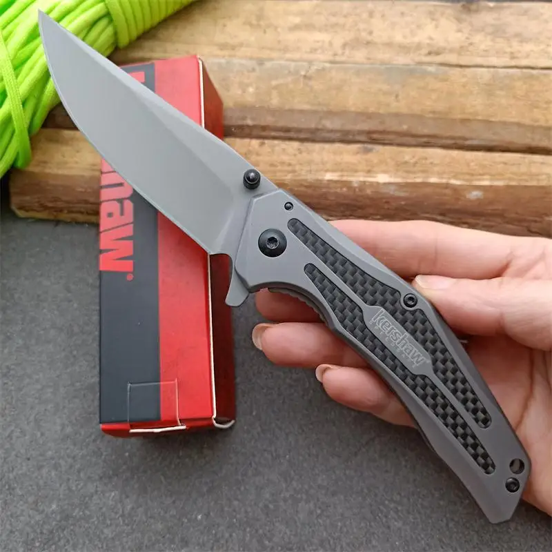 New KS8300 Camping Survival Folding Knife 8Cr13MoV Blade HuntingKnives Multifunctional Outdoor EDC Hand Tool
New KS8300 Camping Survival Folding Knife 8Cr13MoV Blade HuntingKnives Multifunctional Outdoor EDC Hand Tool