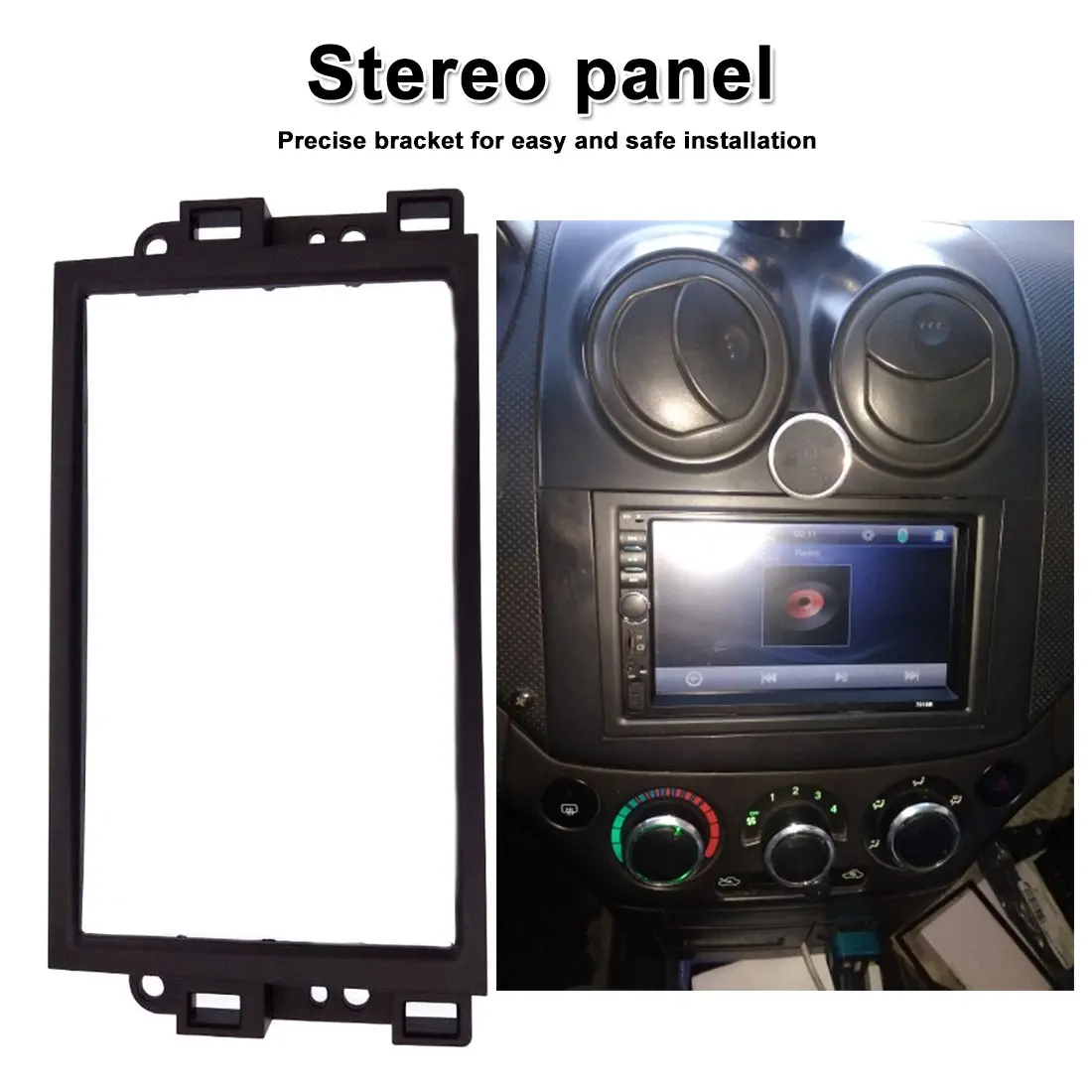 2DIN Audio Installation Dashboard Car Stereo Frame Fascia For Chevrolet Lova Captiva Gentra Aveo 2006 2007-2011
2DIN Audio Installation Dashboard Car Stereo Frame Fascia For Chevrolet Lova Captiva Gentra Aveo 2006 2007-2011