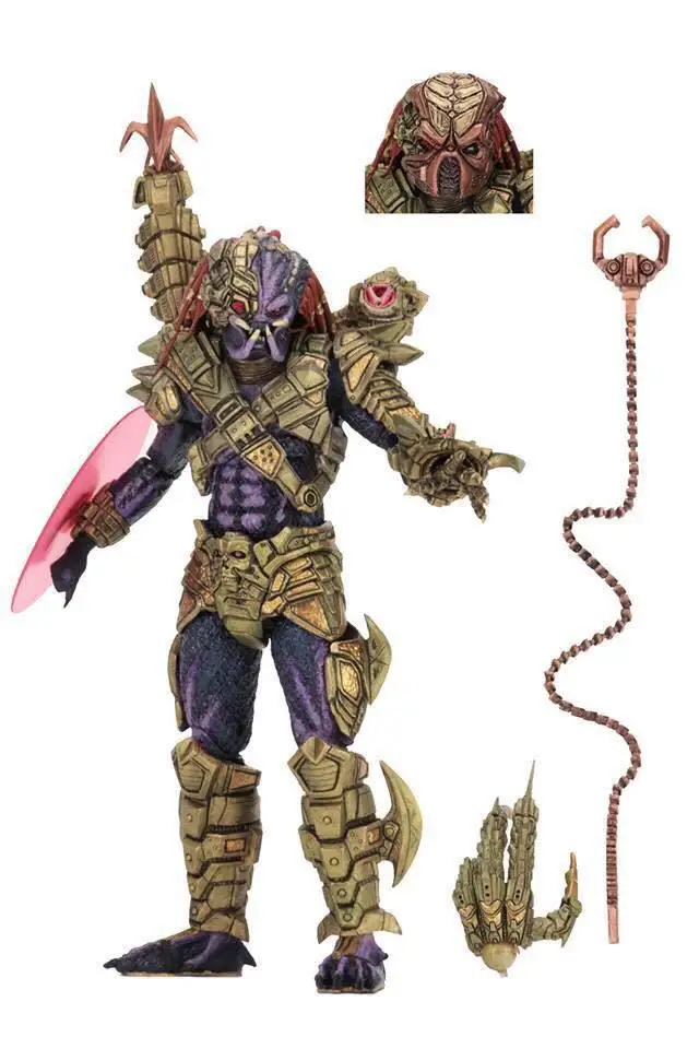 NECA Original the Predator The Ultimate Alien Hunter with LED Trageting Eye PVC Action Figure Collectible Model Toy
NECA Original the Predator The Ultimate Alien Hunter with LED Trageting Eye PVC Action Figure Collectible Model Toy