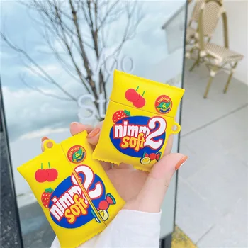 Luxury 3D cartoon Juice candy package earphone soft Case For apple Airpods 1 2 Pro 3 Wireless charging Bluetooth headset cover 
Luxury 3D cartoon Juice candy package earphone soft Case For apple Airpods 1 2 Pro 3 Wireless charging Bluetooth headset cover
