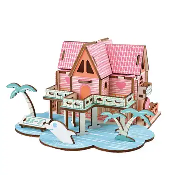 DIY Toy Kids 3D Wooden puzzles Dollhouse 2019 Time Apartment Doll House Furniture Educational Toys Furniture For children gift
DIY Toy Kids 3D Wooden puzzles Dollhouse 2019 Time Apartment Doll House Furniture Educational Toys Furniture For children gift