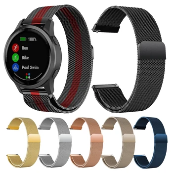 Milanese Wrist Strap For Garmin Vivoactive 4 Metal Band Watchband For Garmin Vivoactive 3 Smart Watch Magnetic Bracelet Correa
Milanese Wrist Strap For Garmin Vivoactive 4 Metal Band Watchband For Garmin Vivoactive 3 Smart Watch Magnetic Bracelet Correa