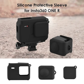 3Pcs/set, 1pc Silicone Protective Case + 2pcs Lens Cap Set for Insta360 One R Twin Edition for 4k Wide Angle Mod
3Pcs/set, 1pc Silicone Protective Case + 2pcs Lens Cap Set for Insta360 One R Twin Edition for 4k Wide Angle Mod
