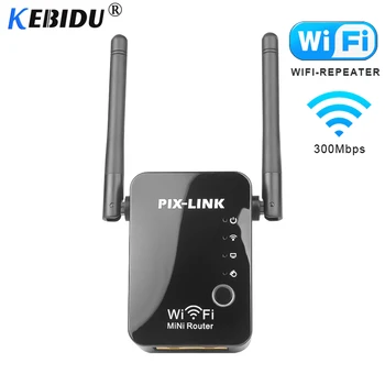 Kebidu WiFi Repeater Wireless Wifi Extender 300Mbps Wi-Fi Amplifier 802.11N Long Range Wi fi Signal Booster 2.4G Wifi Repiter 
Kebidu WiFi Repeater Wireless Wifi Extender 300Mbps Wi-Fi Amplifier 802.11N Long Range Wi fi Signal Booster 2.4G Wifi Repiter