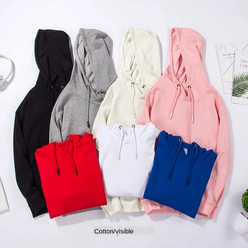 Spring and Winter 2020 Men's and Women's New Hooded Fashion Solid Color Simple Long Sleeve Pocket Round Neck Hooded Pullover Top
Spring and Winter 2020 Men's and Women's New Hooded Fashion Solid Color Simple Long Sleeve Pocket Round Neck Hooded Pullover Top