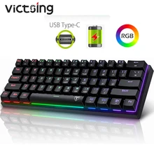 VicSTing Mechanical Gaming Keyboard USB Wired 87 keys With RGB Backlight Red/Blue Switch For Windows Mac PC Computer Gamer
VicSTing Mechanical Gaming Keyboard USB Wired 87 keys With RGB Backlight Red/Blue Switch For Windows Mac PC Computer Gamer