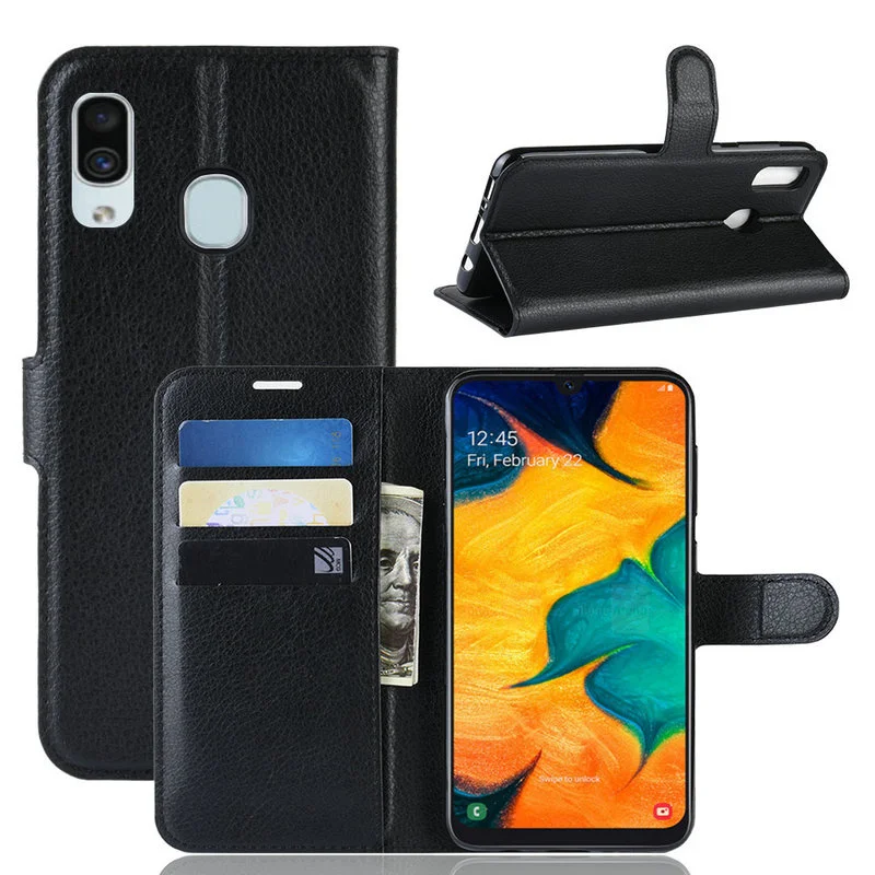 

Wallet Phone Case for Samsung Galaxy A30 SM-A305FD A20 A40 for Samsung Galaxy A50 A505FD A10 Flip Leather Cover Case Etui Fundas