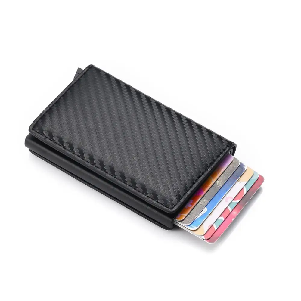 Men Credit Card Holder RFID Blocking Bank Men Wallet for Male Mini Purse Automatic ID Card Holder PU Leather Money Bag for women
Men Credit Card Holder RFID Blocking Bank Men Wallet for Male Mini Purse Automatic ID Card Holder PU Leather Money Bag for women