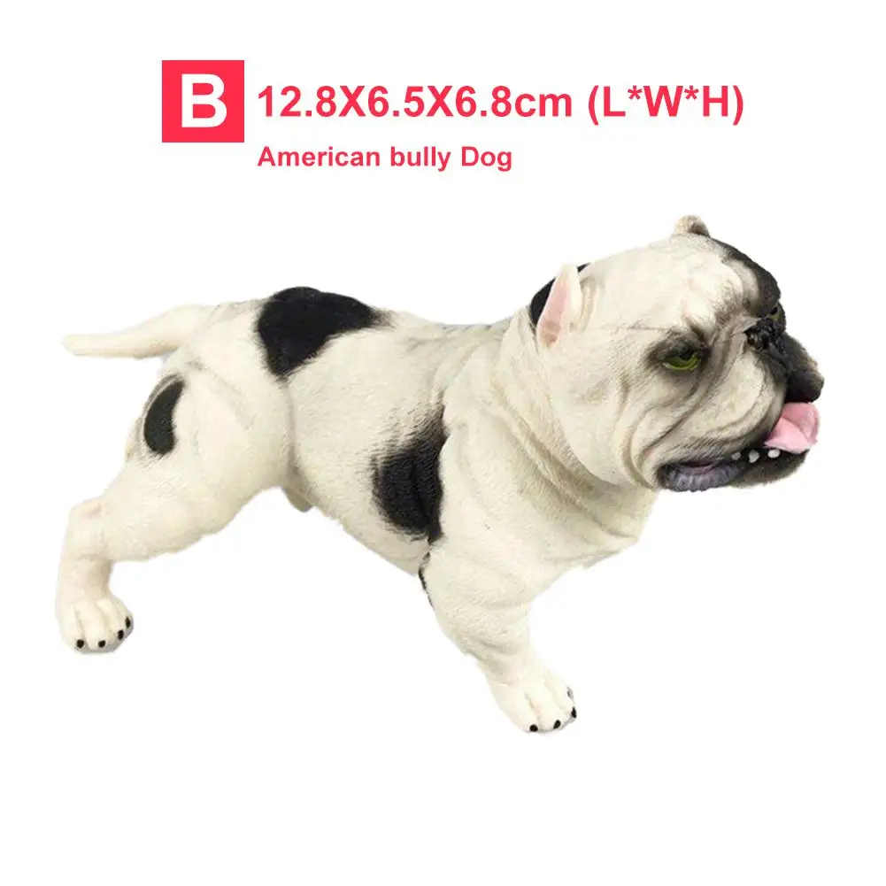 dogo argentino bull terrier american bully dog statue figurine