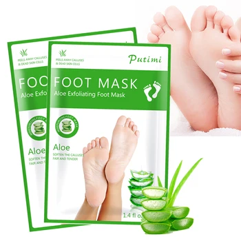 PUTIMI Foot Peeling Mask Aloe Exfoliating Foot Mask for Legs Moisturizing Mask Sock Scrub Dead Skin Scrub Cuticles for Heels
PUTIMI Foot Peeling Mask Aloe Exfoliating Foot Mask for Legs Moisturizing Mask Sock Scrub Dead Skin Scrub Cuticles for Heels