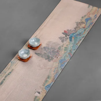 Retro Chinese Style Line Tea Towel Tablecloth Table Flag Kung Fu Tea Accessory Teahouse Dinner Table Mat Decor Home TextileLA604
Retro Chinese Style Line Tea Towel Tablecloth Table Flag Kung Fu Tea Accessory Teahouse Dinner Table Mat Decor Home TextileLA604