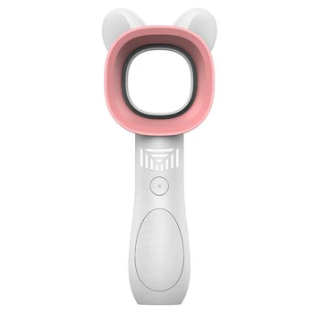 Hand Held Cooler Fan Creative No Leaf Handy Fan 360 Degrees USB Rechargeable Fan With 3-gear Adjustable Wind Speed
Hand Held Cooler Fan Creative No Leaf Handy Fan 360 Degrees USB Rechargeable Fan With 3-gear Adjustable Wind Speed