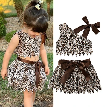 1-6Y Baby Summer Clothing Infant Kids Baby Girls 2Pcs Fashion Outfits Set Leopard Print Sleeveless Tops + Irregular Hem Skirt
1-6Y Baby Summer Clothing Infant Kids Baby Girls 2Pcs Fashion Outfits Set Leopard Print Sleeveless Tops + Irregular Hem Skirt