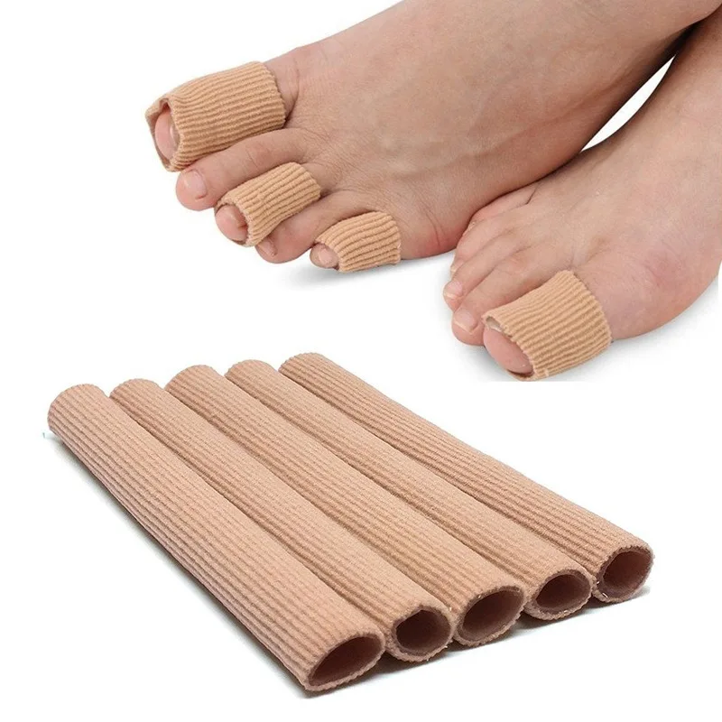 Тканевые гелевые тубы 15 см повязки для поддержки пальцев и ног подушки