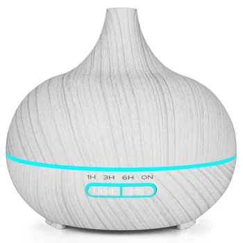 400Ml Ultrasonic Electric Air Humidifier Aroma Oil Diffuser White Wood Grain 7 Colors Led Lights for Home 
400Ml Ultrasonic Electric Air Humidifier Aroma Oil Diffuser White Wood Grain 7 Colors Led Lights for Home