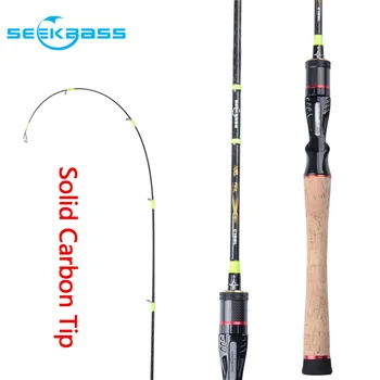 Seekbass L Spinning Rod Solid tip 2.1m 1.98m 1.8m Fast Action Carbon rod for light Jigging Fishing rod 632UL
Seekbass L Spinning Rod Solid tip 2.1m 1.98m 1.8m Fast Action Carbon rod for light Jigging Fishing rod 632UL