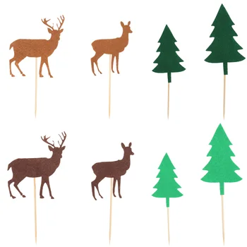 20PCS Christmas Cake Toppers Christmas Tree Deer Cake Decor (Assorted Style)
20PCS Christmas Cake Toppers Christmas Tree Deer Cake Decor (Assorted Style)