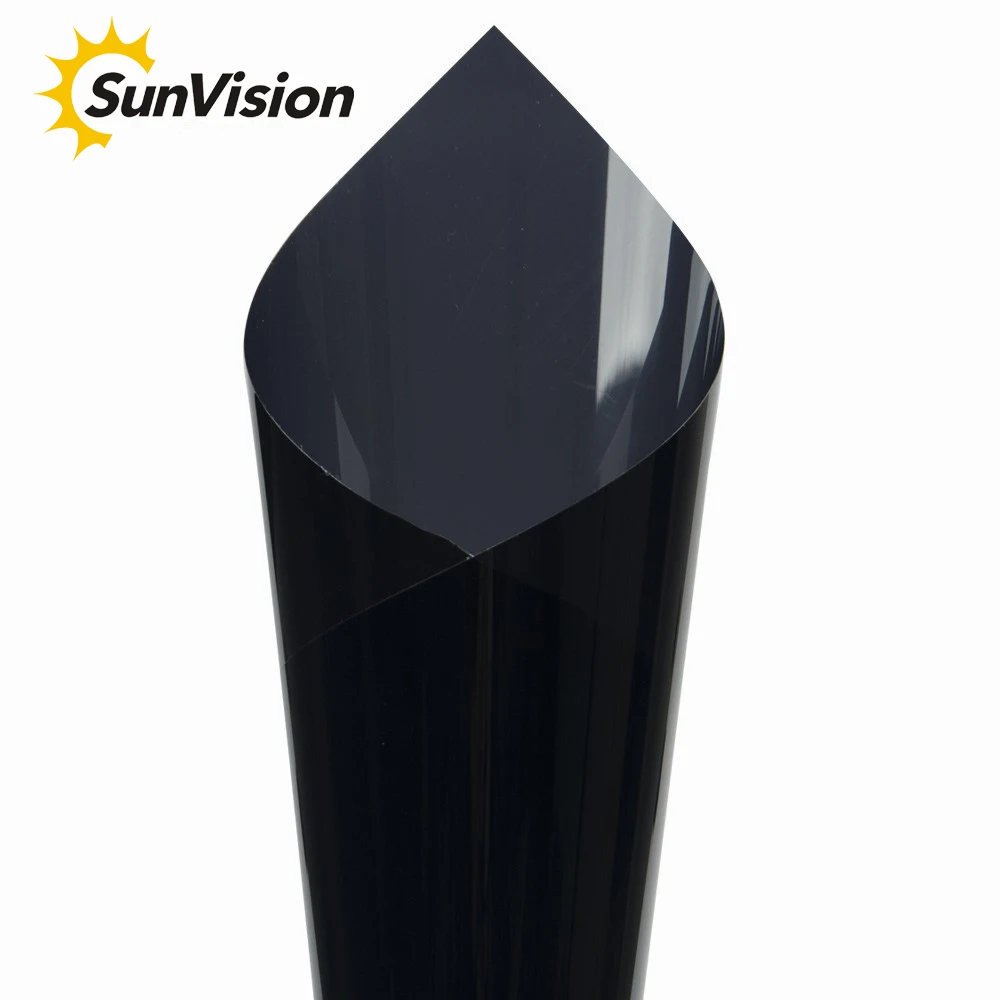 5% VLT dark black privacy glass film window tinted 70% heat rejection carbon car window solar film with best price
5% VLT dark black privacy glass film window tinted 70% heat rejection carbon car window solar film with best price