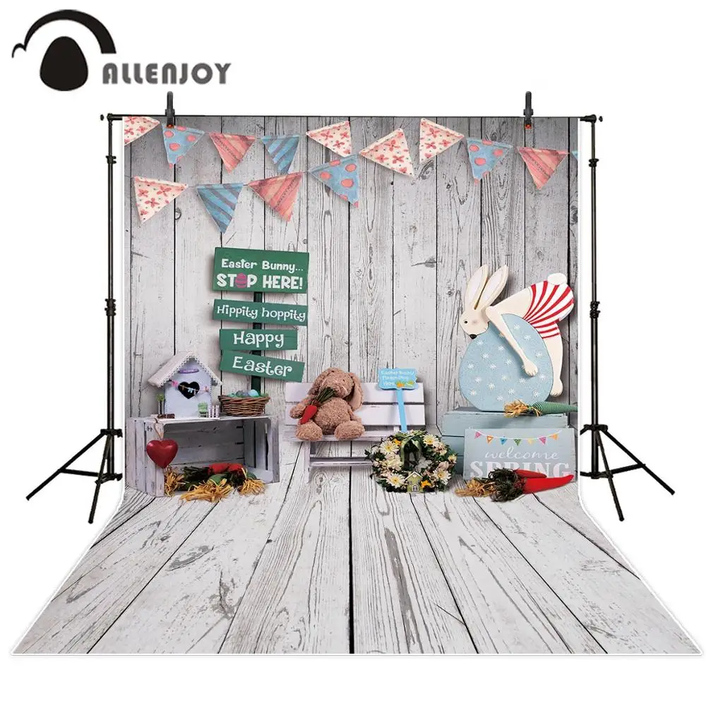 Allenjoy easter backdrop wood rabbit toy spring room decoration party photo studio background photography props photophone
Allenjoy easter backdrop wood rabbit toy spring room decoration party photo studio background photography props photophone