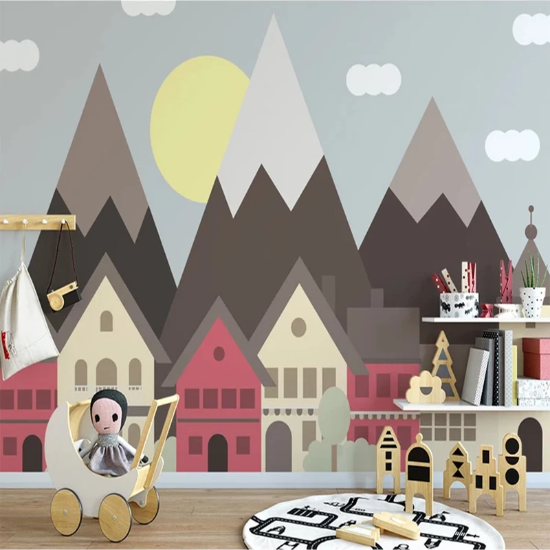 Drop Shipping Custom Wall Paper Printing Wall Painting Nordic Cartoon House Children Room Wall Decoration Wallpaper Mural
Drop Shipping Custom Wall Paper Printing Wall Painting Nordic Cartoon House Children Room Wall Decoration Wallpaper Mural