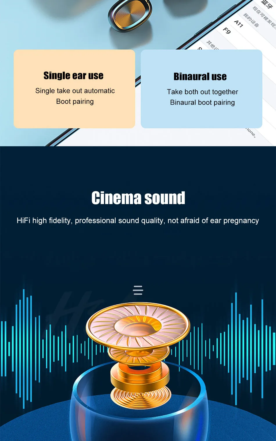 TWS 5.0 True Wireless Headphones Bluetooth Earphones 9D Hifi Stereo Wireless Earphone Sport Earbuds Headset For Phone Xiaomi Mic TWS 5.0 True Wireless Headphones Bluetooth Earphones 9D Hifi Stereo Wireless Earphone Sport Earbuds Headset For Phone Xiaomi Mic