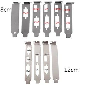 2pcs Low or High Profile Bracket Adapter HDMI DVI DP VGA baffle Port For Half Height Full-Height Graphic Video Card Set
2pcs Low or High Profile Bracket Adapter HDMI DVI DP VGA baffle Port For Half Height Full-Height Graphic Video Card Set