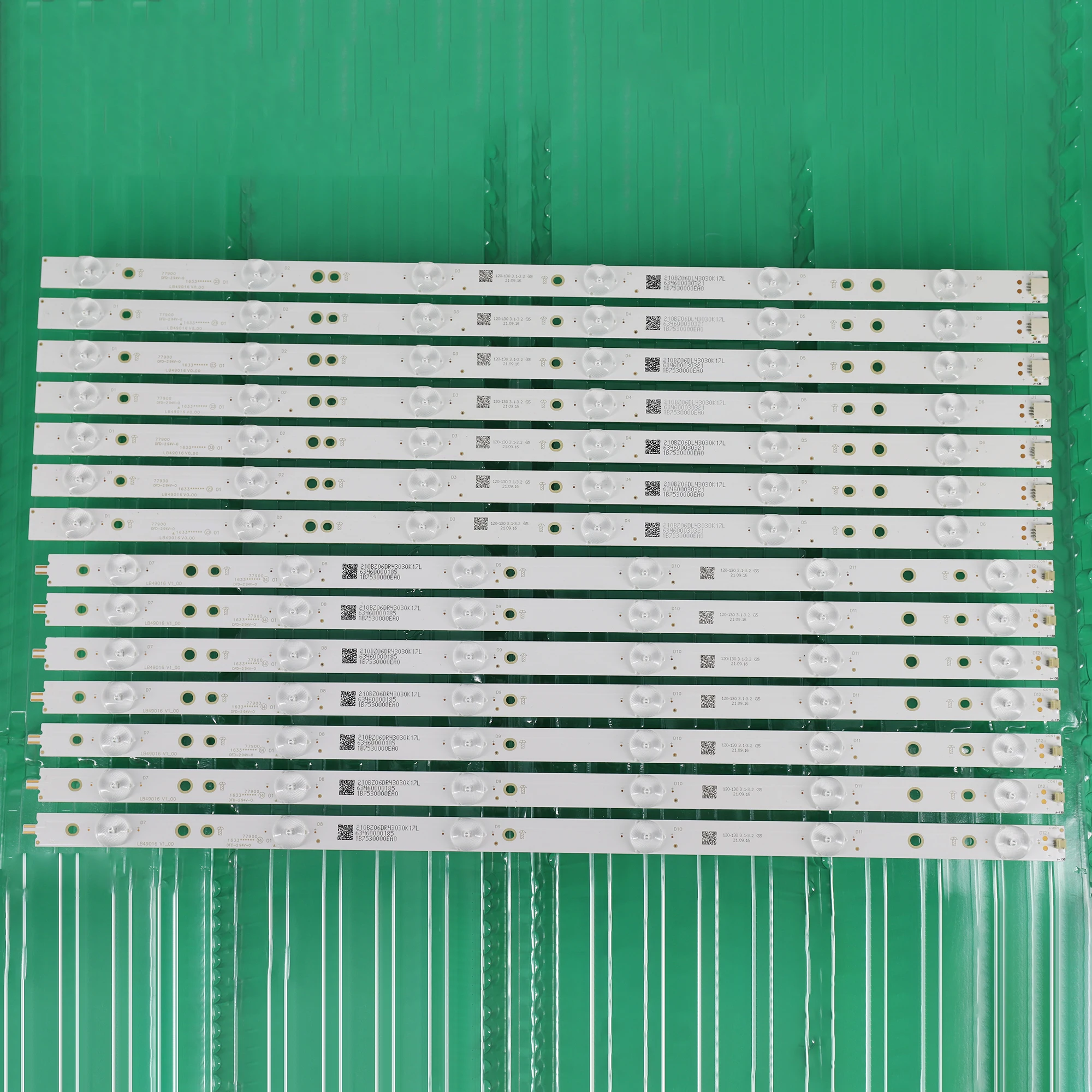 Новинка Светодиодная лента 14 шт LB49016 V1 _ 00 LB-PF3030-GD2P6C490712-L-D для 49PUS6401 49PUH6101 49PUS6561 |