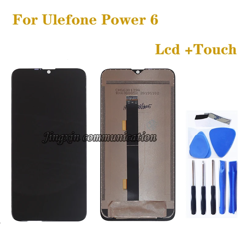 Original Display For Ulefone power 6 LCD DISPLAY Touch Screen Digitizer Replacement for Ulefone power6 LCD Screen Repair Kit
Original Display For Ulefone power 6 LCD DISPLAY Touch Screen Digitizer Replacement for Ulefone power6 LCD Screen Repair Kit
