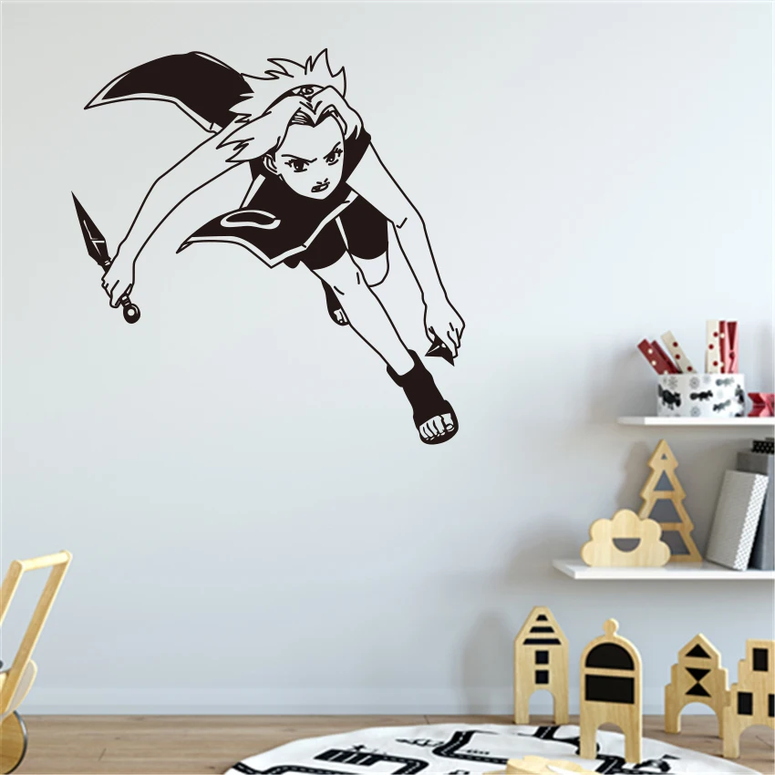 Naruto small Sakura Home Decor Wall Sticker Nursery For Kids Room living room Vinyl Wall Decals Japanese comics Cartoon S10
Naruto small Sakura Home Decor Wall Sticker Nursery For Kids Room living room Vinyl Wall Decals Japanese comics Cartoon S10