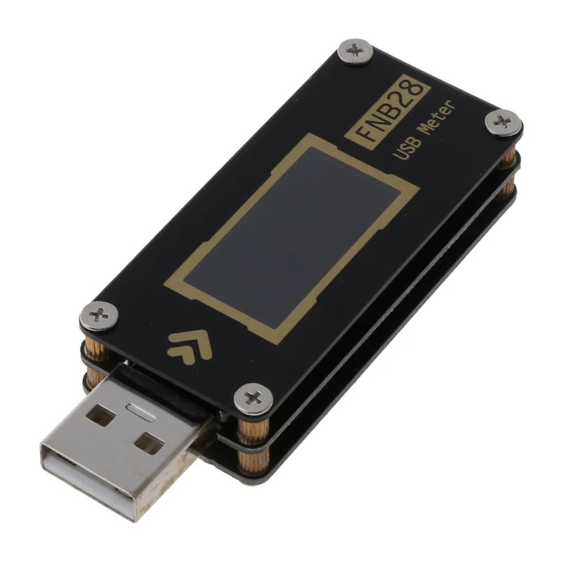 FNB28 USB Tester Current Voltage Meter QC2.0/QC3.0/FCP/SCP/AFC Fast Charging MOLC
FNB28 USB Tester Current Voltage Meter QC2.0/QC3.0/FCP/SCP/AFC Fast Charging MOLC