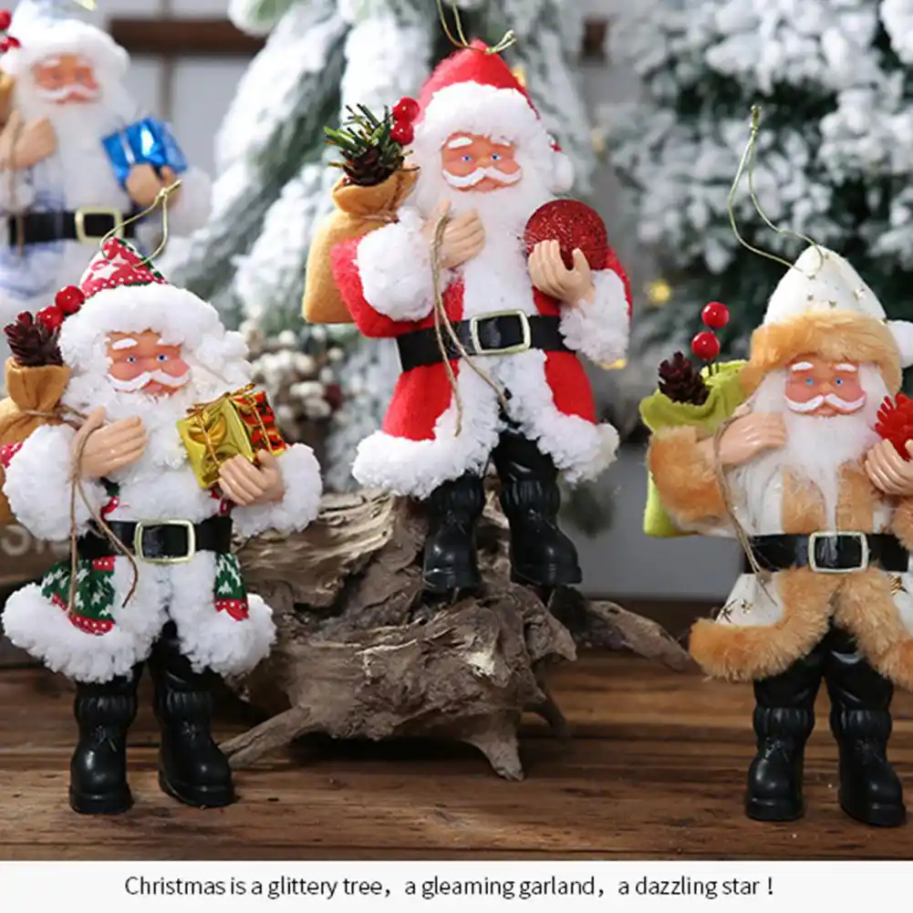 santa claus doll toy christmas tree hanging pendant decoration