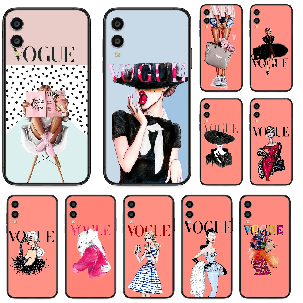VOGUE Fashion Girl Phone case For Huawei Honor 6A 7A 7C 8 8A 8X 9 9X 10 10i 20 Lite Pro Play black back trend bumper fashion
VOGUE Fashion Girl Phone case For Huawei Honor 6A 7A 7C 8 8A 8X 9 9X 10 10i 20 Lite Pro Play black back trend bumper fashion