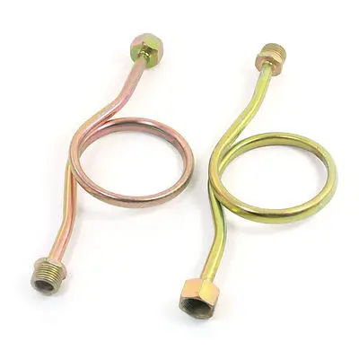 2 Pcs 1/2PT Female to 1/2PT Male Thread Pressure Gauge Syphon Tubes Connectors 
2 Pcs 1/2PT Female to 1/2PT Male Thread Pressure Gauge Syphon Tubes Connectors