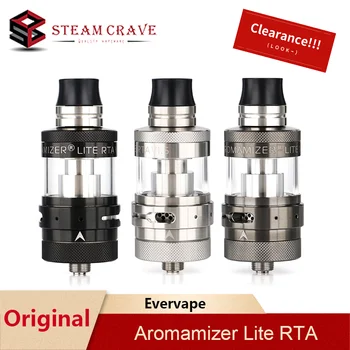 Steam Crave Aromamizer Lite RTA V1.5 w/ Easy Single Coil Building & 23mm Diameter for DTL & MTL Vape Vaporizer 
Steam Crave Aromamizer Lite RTA V1.5 w/ Easy Single Coil Building & 23mm Diameter for DTL & MTL Vape Vaporizer