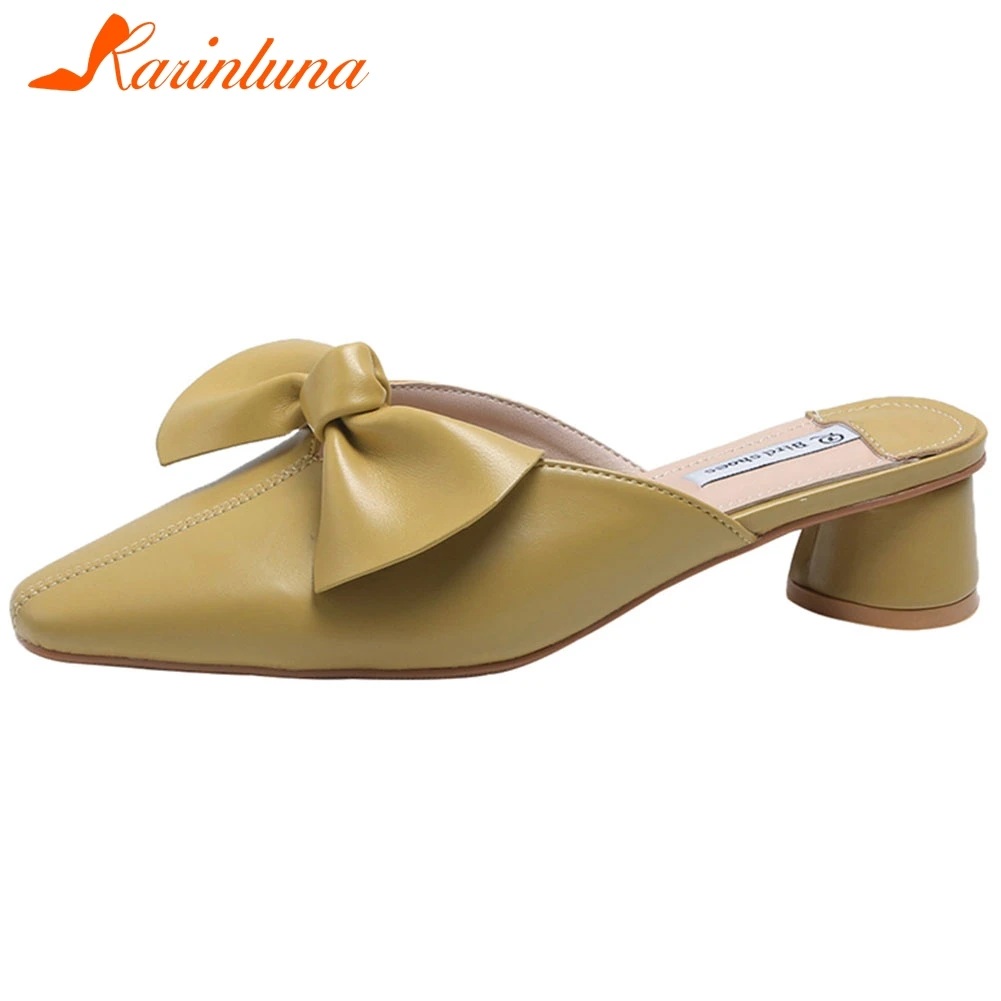Karinluna 2020 New Arrivals Sweet Butterfly Shoes Woman Pumps Mules Dropship Slip On Chunky Heels Concise Elegant Pumps Women
Karinluna 2020 New Arrivals Sweet Butterfly Shoes Woman Pumps Mules Dropship Slip On Chunky Heels Concise Elegant Pumps Women