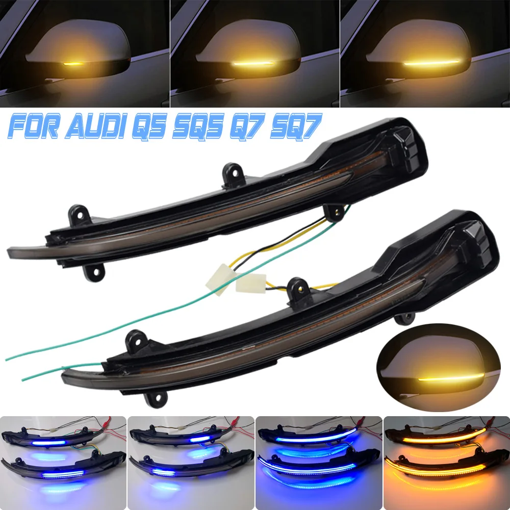 LED Dynamic Turn Signal Blinker Sequential Side Mirror Indicator Light For Audi Q5 SQ5 8R 2008-2017 Q7 SQ7 4L Facelift 2009-2015
LED Dynamic Turn Signal Blinker Sequential Side Mirror Indicator Light For Audi Q5 SQ5 8R 2008-2017 Q7 SQ7 4L Facelift 2009-2015
