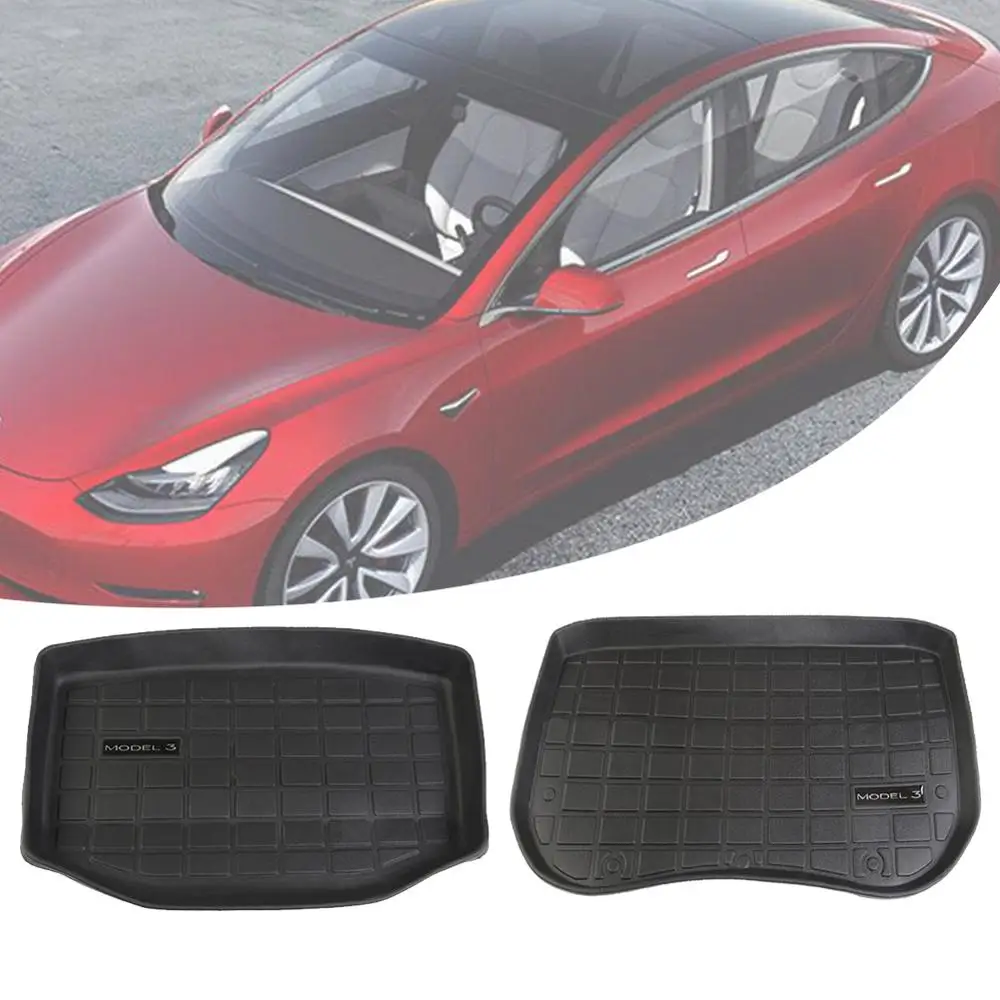 For Tesla Model 3 2017-2019 1PC Waterproof Front Trunk Floor Mat TPE Material Cargo Tray Anti-dust Boot Cargo Liner Black
For Tesla Model 3 2017-2019 1PC Waterproof Front Trunk Floor Mat TPE Material Cargo Tray Anti-dust Boot Cargo Liner Black