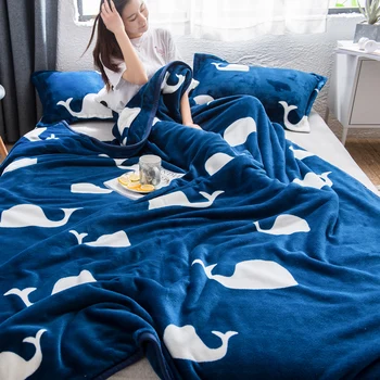 Blue color Light Thin Mechanical Wash flannel Blanket Plaids cartoon super warm soft blanket throw on Sofa/Bed/ Travel Bedspread
Blue color Light Thin Mechanical Wash flannel Blanket Plaids cartoon super warm soft blanket throw on Sofa/Bed/ Travel Bedspread