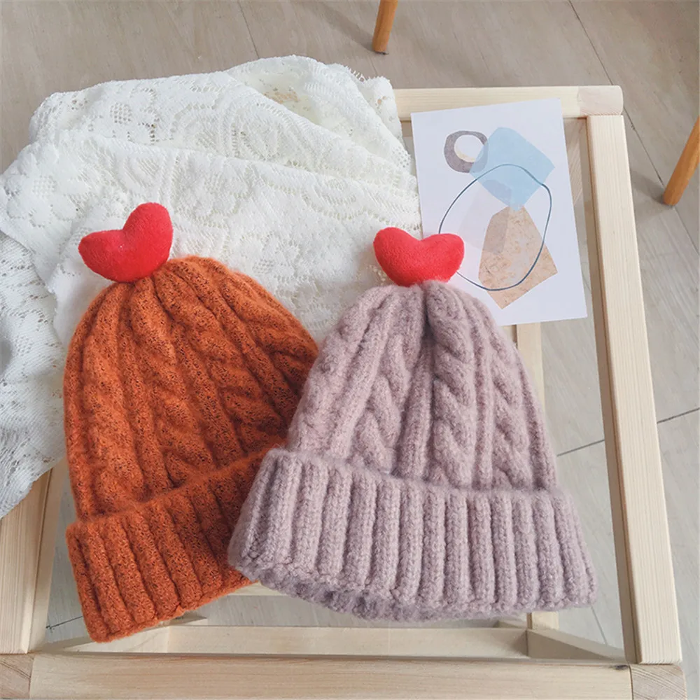 Children's personality new winter hat pure color knit cap love twist course baby crimping head cap
Children's personality new winter hat pure color knit cap love twist course baby crimping head cap