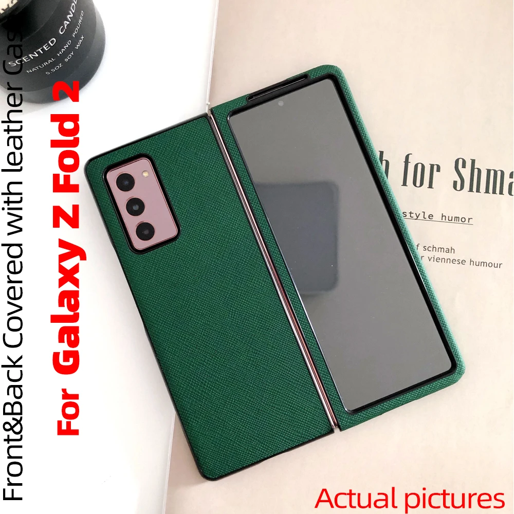 For Galaxy Z Fold 2 Case for Galaxy Z Fold2 5G front and back covered with Cross Texture leather Case For Galaxy Z Fold2 5G Case
For Galaxy Z Fold 2 Case for Galaxy Z Fold2 5G front and back covered with Cross Texture leather Case For Galaxy Z Fold2 5G Case