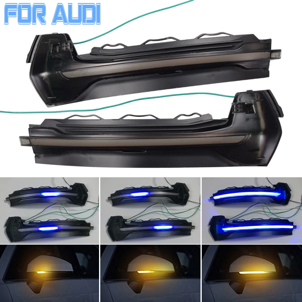 For Audi A3 8V 2013-2020 S3/RS3 8V 2013-2020 Side Rear-View Mirror Light Flowing Water Blinker LED Dynamic Turn Signal Light
For Audi A3 8V 2013-2020 S3/RS3 8V 2013-2020 Side Rear-View Mirror Light Flowing Water Blinker LED Dynamic Turn Signal Light