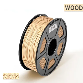 

Wood Filament PLA 1kg Fast Delivery 1.75mm Diameter Tolerance +/-0.02mm Wood Texture FDM 3D Printer Crafts Material No Bubble