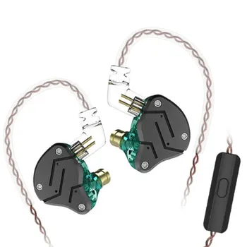 KZ ZSN In Ear Earphones 3.5mm Plug Wired Headset Hybrid Metal Monitor 1BA+1DD HiFi Bass Earbuds Noise Cancelling Earpieces
KZ ZSN In Ear Earphones 3.5mm Plug Wired Headset Hybrid Metal Monitor 1BA+1DD HiFi Bass Earbuds Noise Cancelling Earpieces