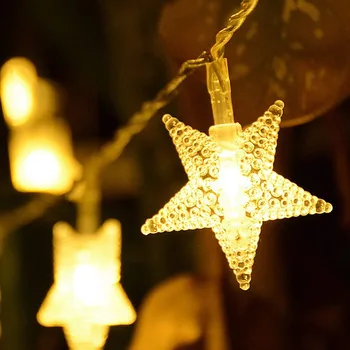 Twinkle Star String Fairy Lights 10M EU/US Plug Operated Decoration Lamps For Holiday Christmas Tree Wedding 8 play Modes lights
Twinkle Star String Fairy Lights 10M EU/US Plug Operated Decoration Lamps For Holiday Christmas Tree Wedding 8 play Modes lights