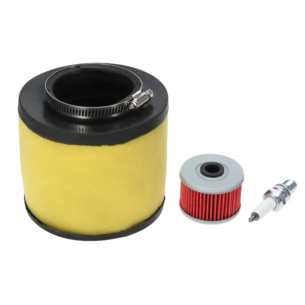 NEW Air Filter Oil Filter &Spark Plug for Honda Rancher 350 Foreman 400 450 
NEW Air Filter Oil Filter &Spark Plug for Honda Rancher 350 Foreman 400 450