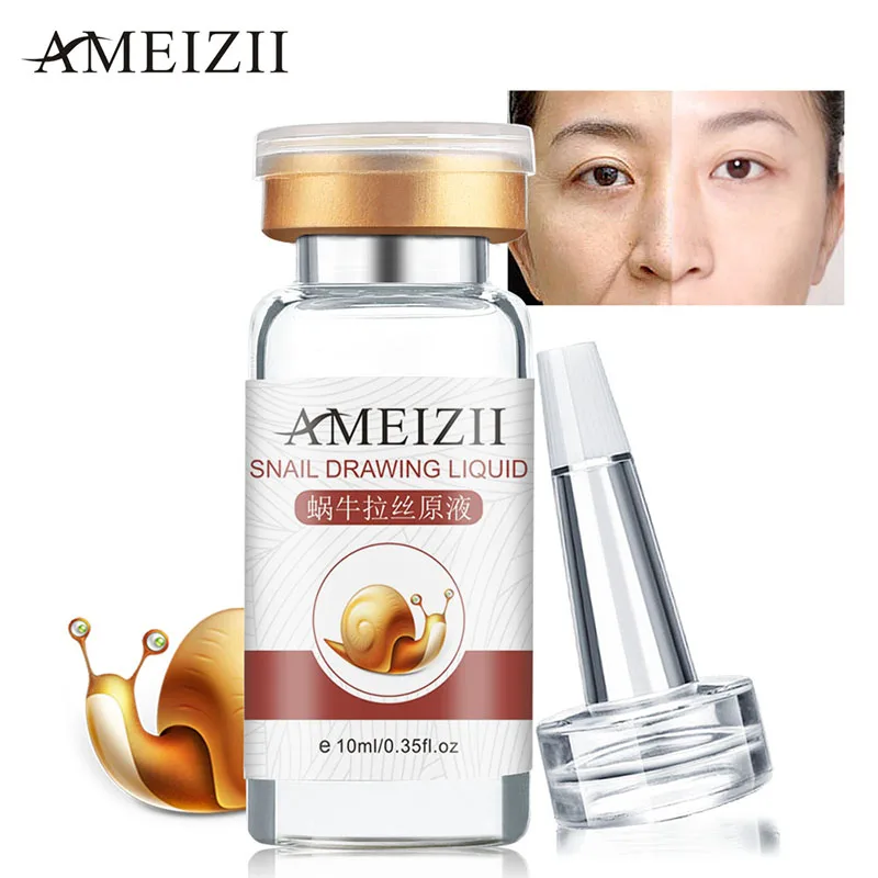 AMEIZII Snail Essence Hyaluronic Acid Serum Moisturizing Whitening Lifting Firming Essence Anti-Aging Face Skin Care Repair 1Pcs
AMEIZII Snail Essence Hyaluronic Acid Serum Moisturizing Whitening Lifting Firming Essence Anti-Aging Face Skin Care Repair 1Pcs